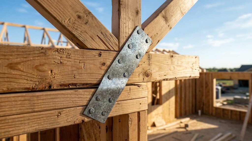 Hurricane Strap Installation for Structural Wind Resistance