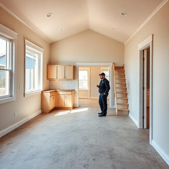 Recently completed suburban home ready for occupancy, showing finished interiors, cabinetry, flooring, fixtures, exterior details, and realistic punch-list items identified during a pre-certificate of occupancy walkthrough inspection.